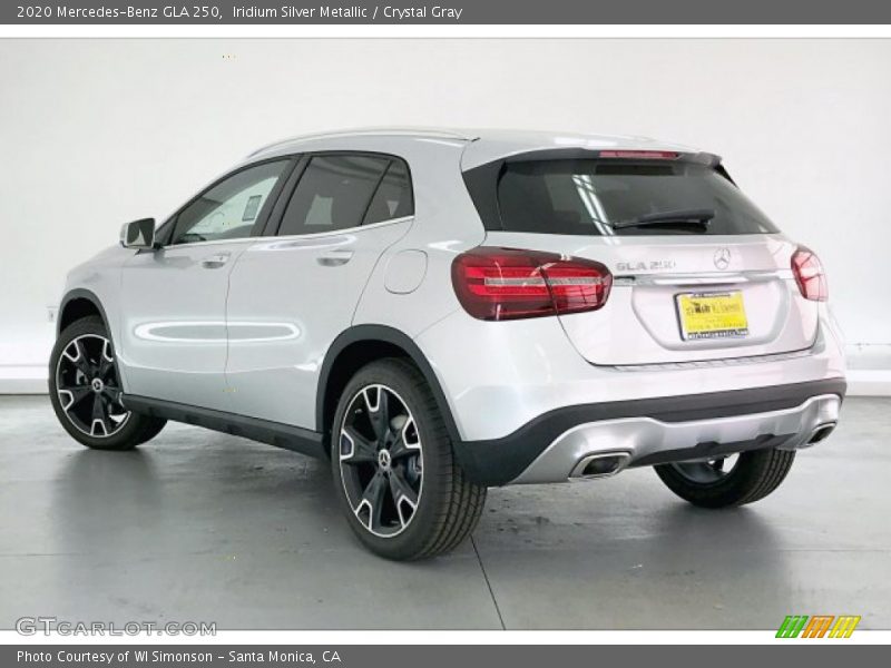 Iridium Silver Metallic / Crystal Gray 2020 Mercedes-Benz GLA 250