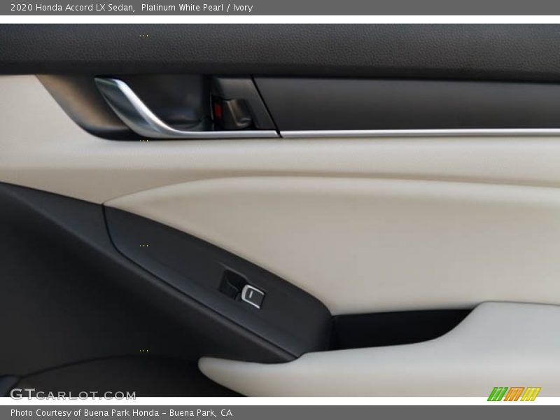 Platinum White Pearl / Ivory 2020 Honda Accord LX Sedan