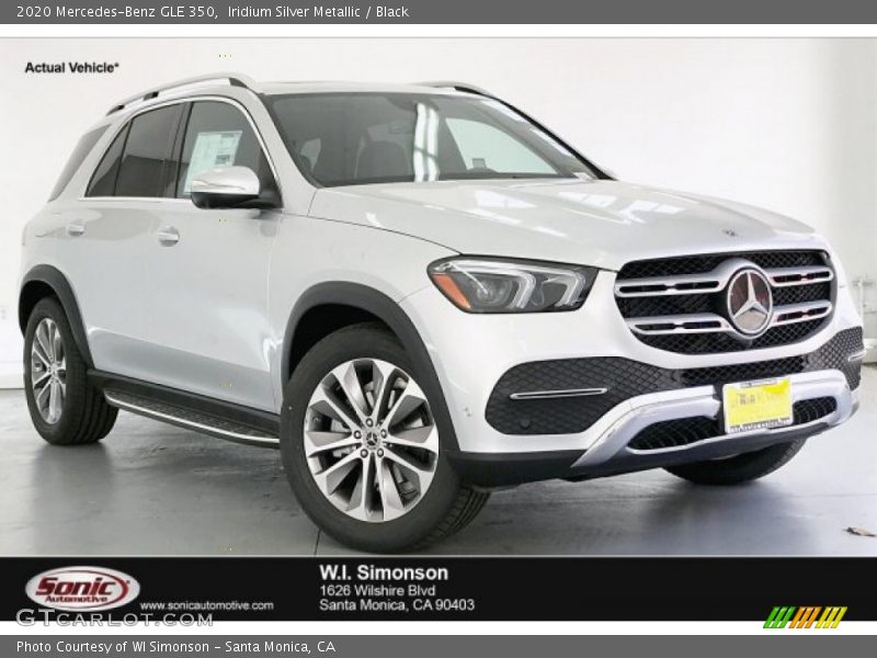 Iridium Silver Metallic / Black 2020 Mercedes-Benz GLE 350