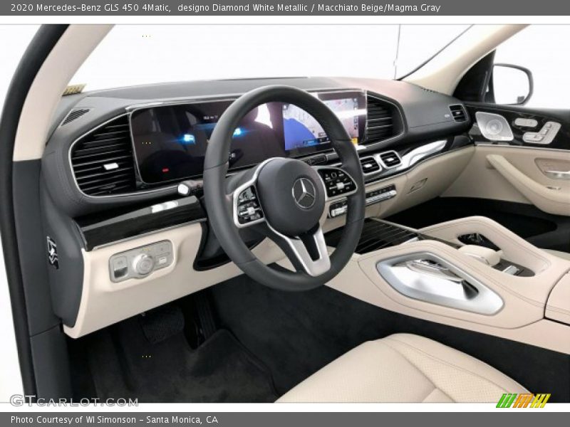 Front Seat of 2020 GLS 450 4Matic