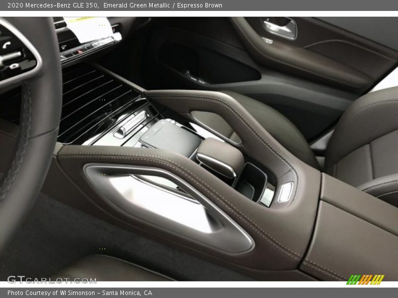 Emerald Green Metallic / Espresso Brown 2020 Mercedes-Benz GLE 350