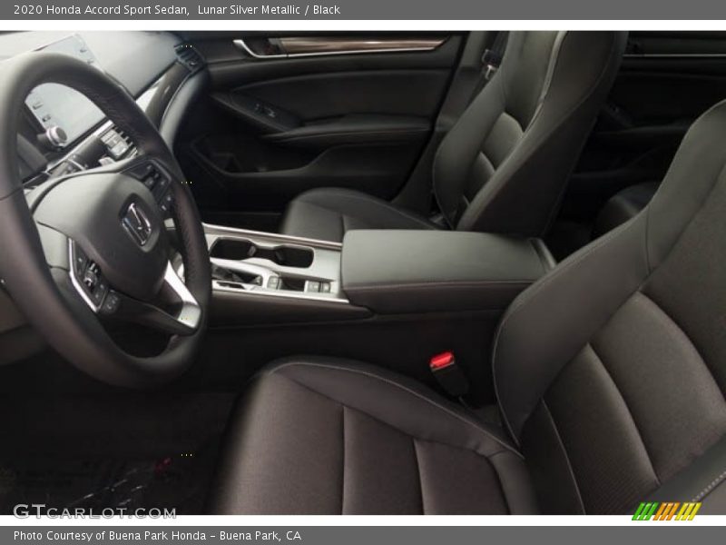 Front Seat of 2020 Accord Sport Sedan