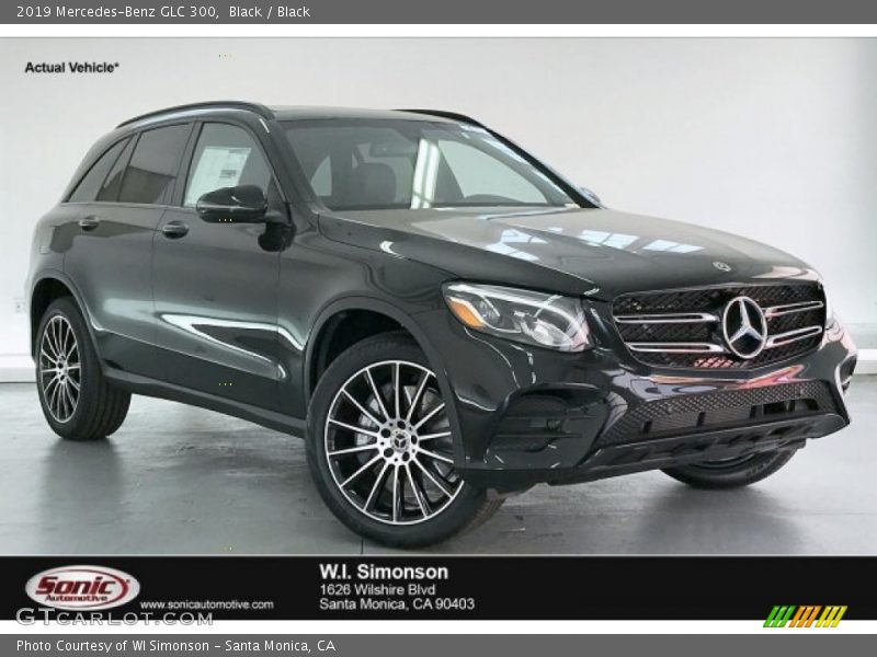 Black / Black 2019 Mercedes-Benz GLC 300