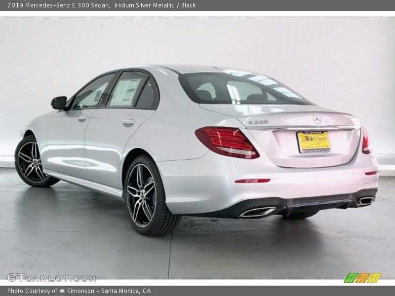 Iridium Silver Metallic / Black 2019 Mercedes-Benz E 300 Sedan