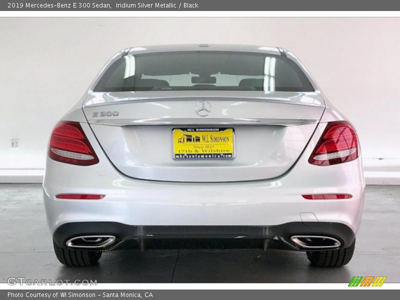 Iridium Silver Metallic / Black 2019 Mercedes-Benz E 300 Sedan