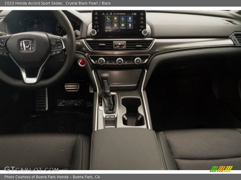 Dashboard of 2020 Accord Sport Sedan