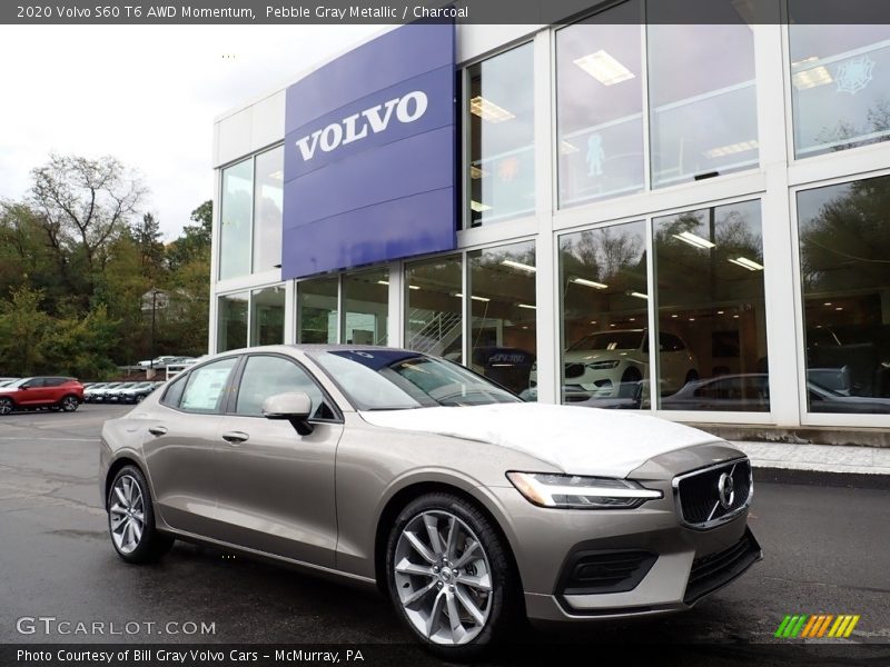 Front 3/4 View of 2020 S60 T6 AWD Momentum