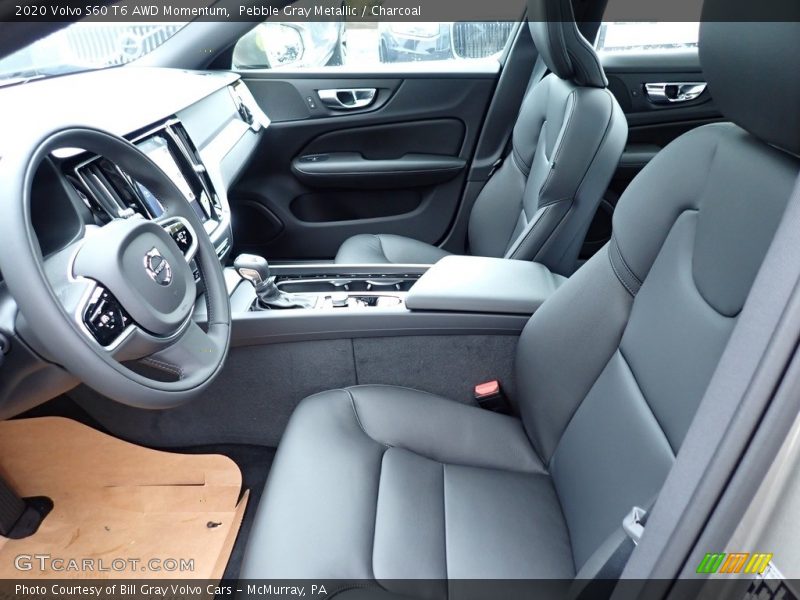 Front Seat of 2020 S60 T6 AWD Momentum