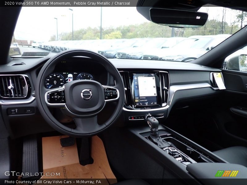 Dashboard of 2020 S60 T6 AWD Momentum
