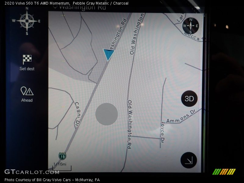 Navigation of 2020 S60 T6 AWD Momentum