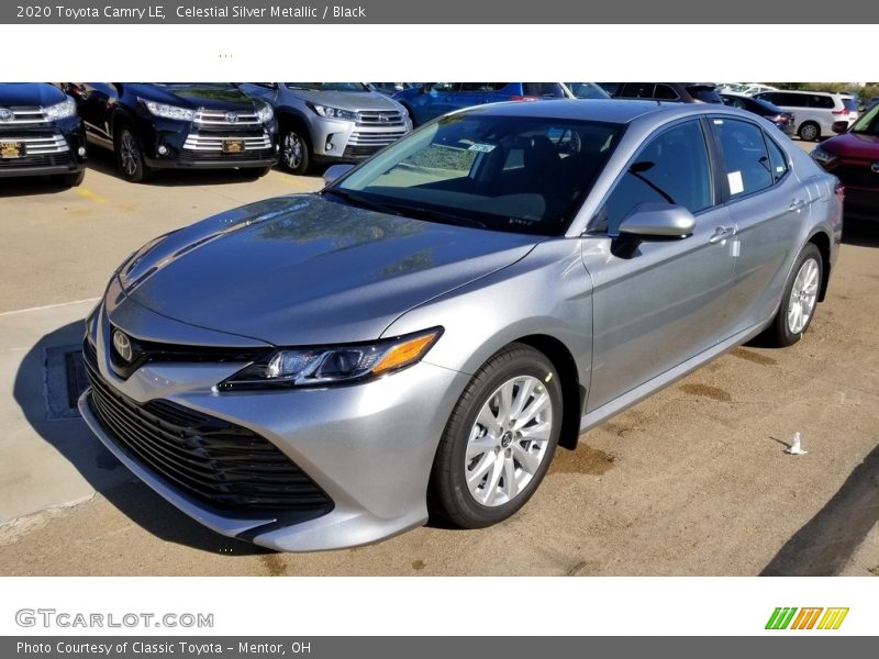 Celestial Silver Metallic / Black 2020 Toyota Camry LE