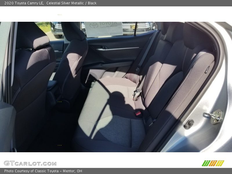 Celestial Silver Metallic / Black 2020 Toyota Camry LE