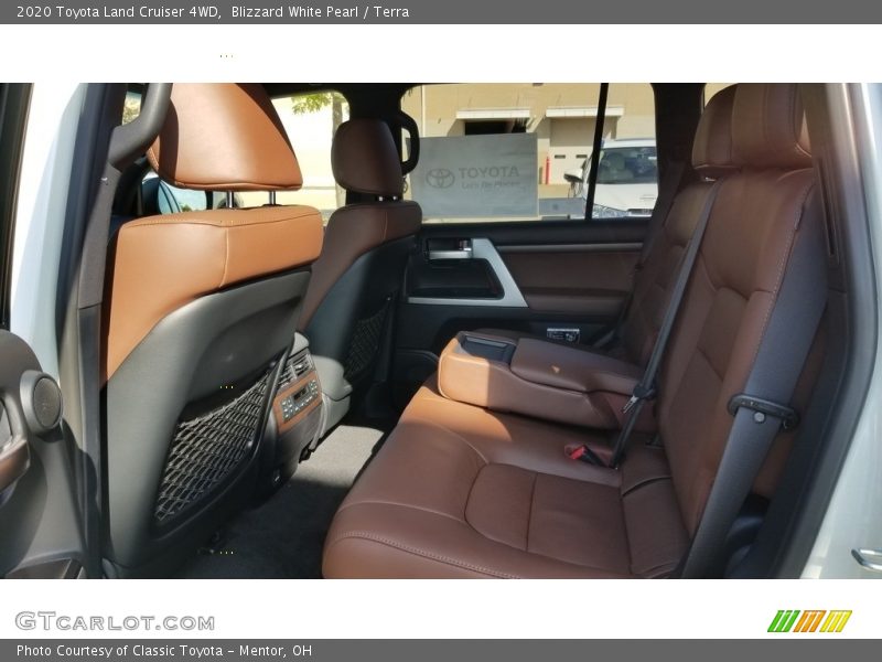 Rear Seat of 2020 Land Cruiser 4WD
