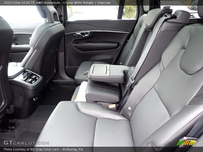 Crystal White Metallic / Charcoal 2020 Volvo XC90 T5 AWD Momentum