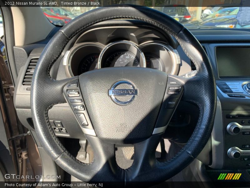 Tinted Bronze / Black 2012 Nissan Murano SL AWD
