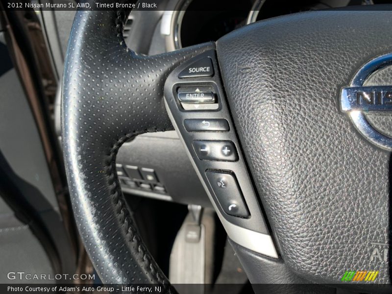 Tinted Bronze / Black 2012 Nissan Murano SL AWD