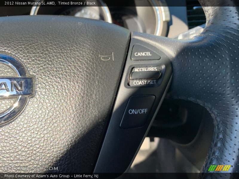 Tinted Bronze / Black 2012 Nissan Murano SL AWD