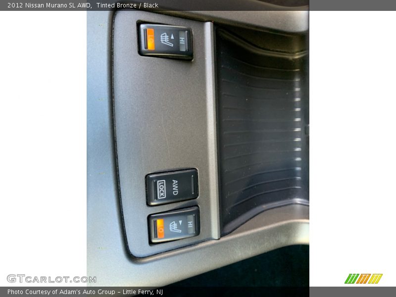 Tinted Bronze / Black 2012 Nissan Murano SL AWD