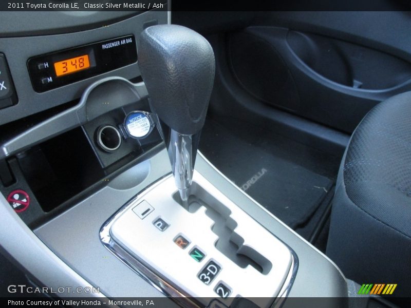 Classic Silver Metallic / Ash 2011 Toyota Corolla LE
