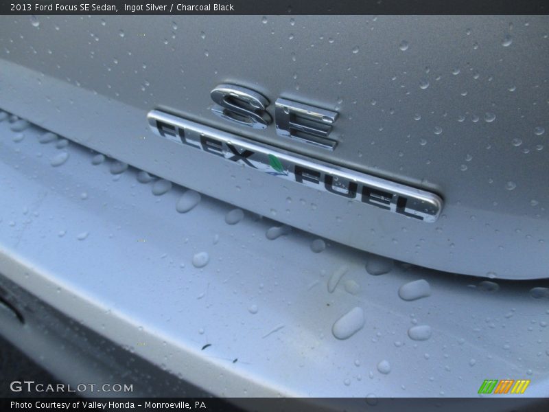 Ingot Silver / Charcoal Black 2013 Ford Focus SE Sedan