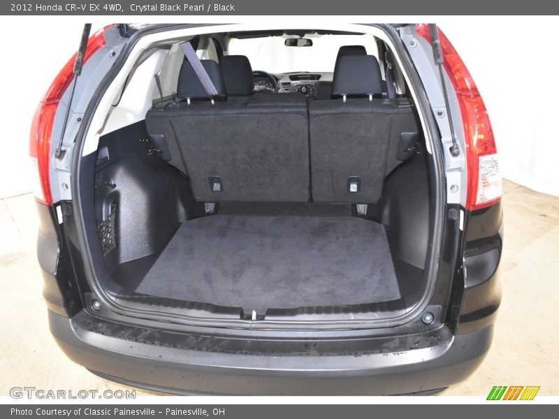 Crystal Black Pearl / Black 2012 Honda CR-V EX 4WD