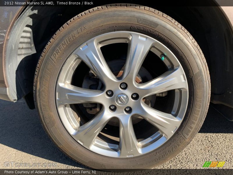 Tinted Bronze / Black 2012 Nissan Murano SL AWD