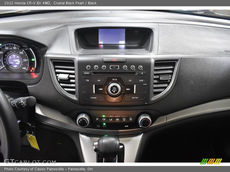 Crystal Black Pearl / Black 2012 Honda CR-V EX 4WD