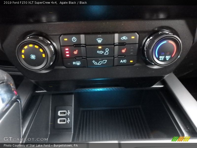 Agate Black / Black 2019 Ford F150 XLT SuperCrew 4x4