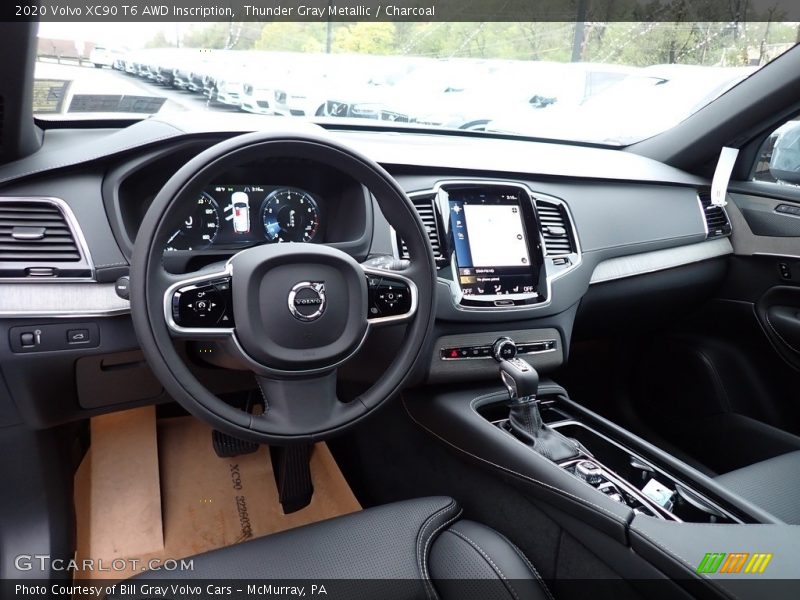 Dashboard of 2020 XC90 T6 AWD Inscription