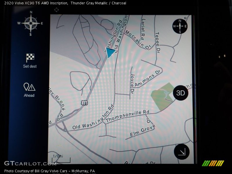 Navigation of 2020 XC90 T6 AWD Inscription