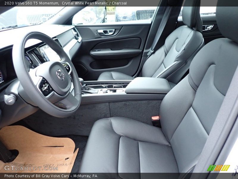 Front Seat of 2020 S60 T5 Momentum