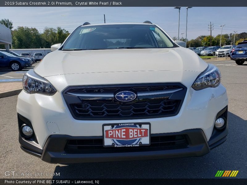 Crystal White Pearl / Black 2019 Subaru Crosstrek 2.0i Premium