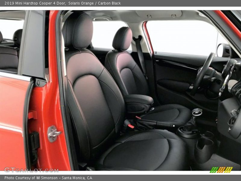 Solaris Orange / Carbon Black 2019 Mini Hardtop Cooper 4 Door