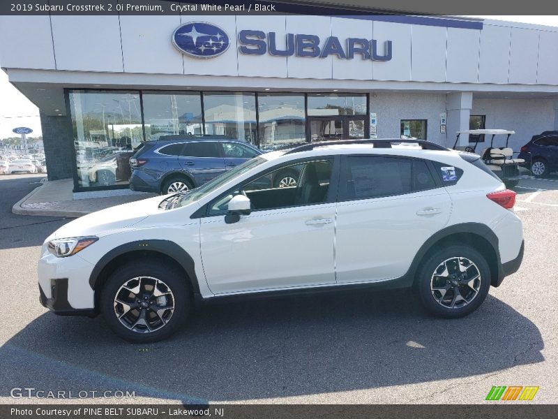 Crystal White Pearl / Black 2019 Subaru Crosstrek 2.0i Premium