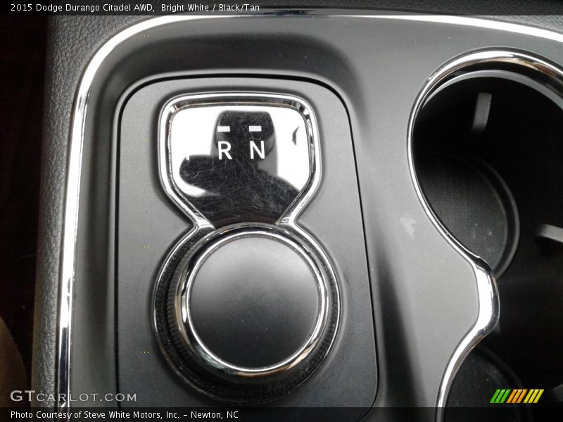 Bright White / Black/Tan 2015 Dodge Durango Citadel AWD