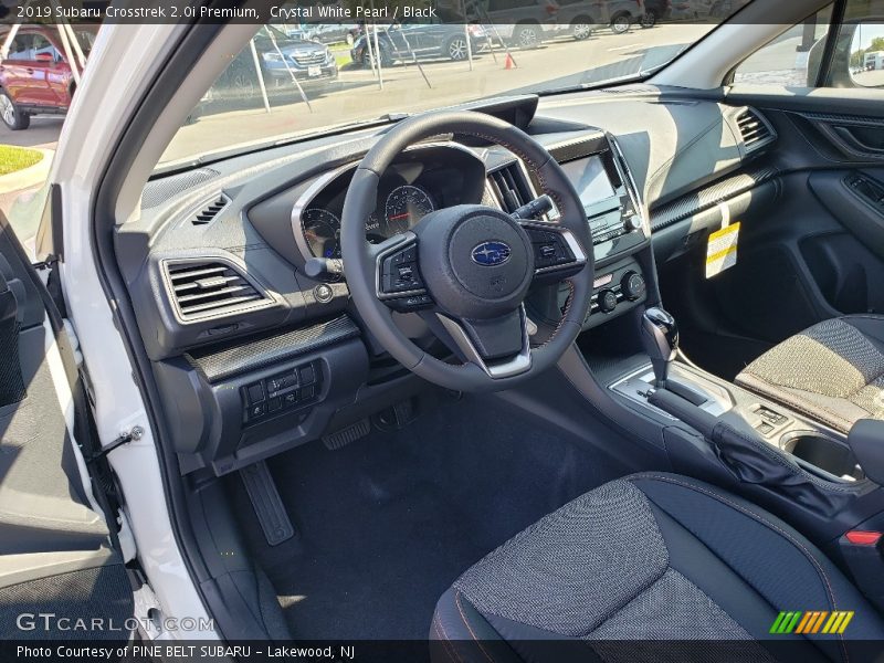 Crystal White Pearl / Black 2019 Subaru Crosstrek 2.0i Premium