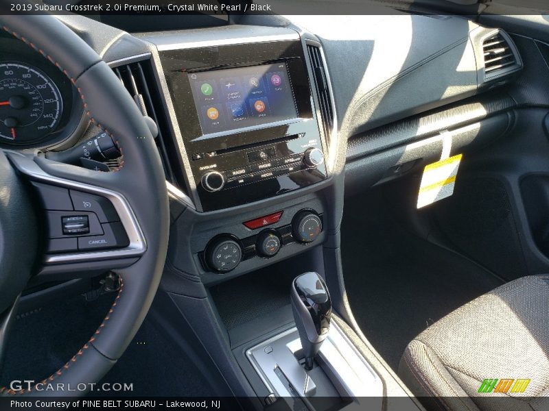 Crystal White Pearl / Black 2019 Subaru Crosstrek 2.0i Premium