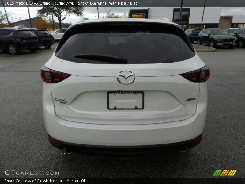 Snowflake White Pearl Mica / Black 2019 Mazda CX-5 Grand Touring AWD