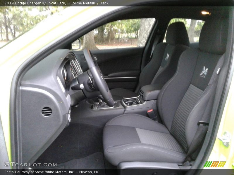 Sublime Metallic / Black 2019 Dodge Charger R/T Scat Pack