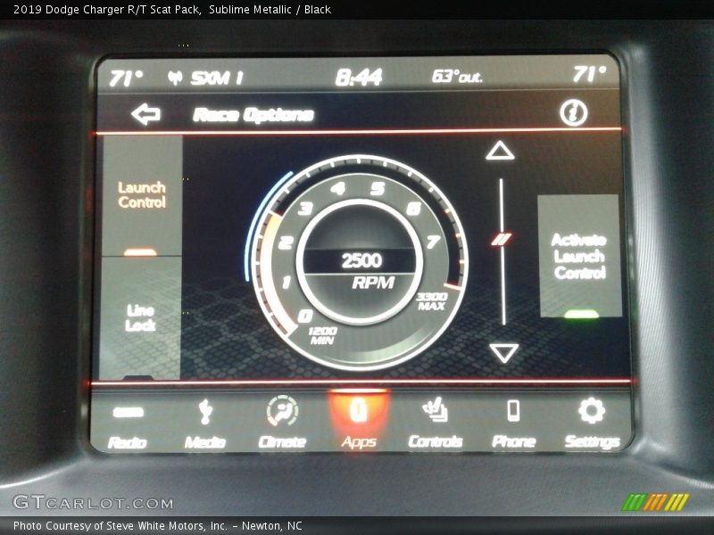 Sublime Metallic / Black 2019 Dodge Charger R/T Scat Pack