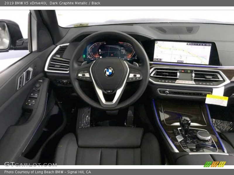 Dark Graphite Metallic / Black 2019 BMW X5 xDrive40i