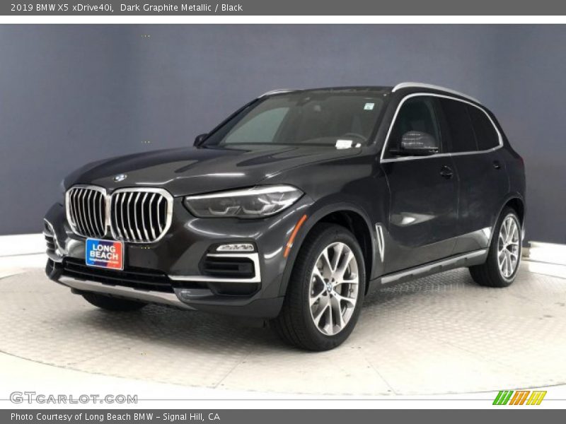 Dark Graphite Metallic / Black 2019 BMW X5 xDrive40i