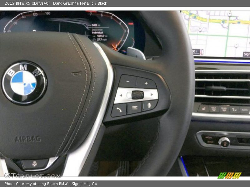 Dark Graphite Metallic / Black 2019 BMW X5 xDrive40i