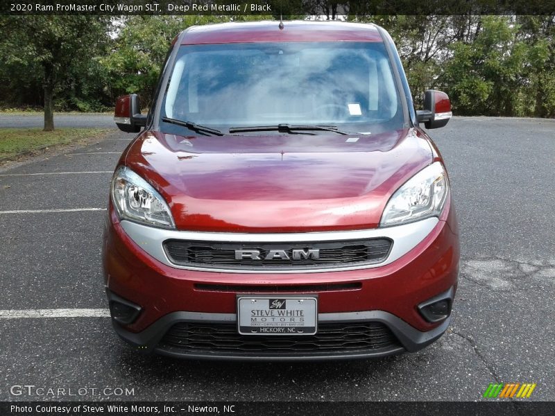 Deep Red Metallic / Black 2020 Ram ProMaster City Wagon SLT