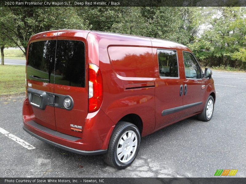 Deep Red Metallic / Black 2020 Ram ProMaster City Wagon SLT