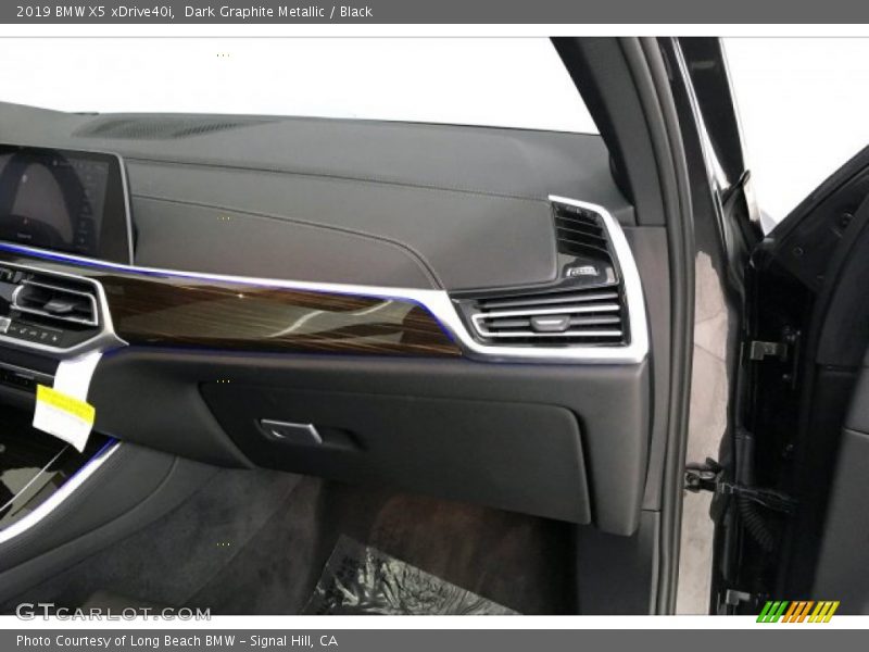 Dark Graphite Metallic / Black 2019 BMW X5 xDrive40i