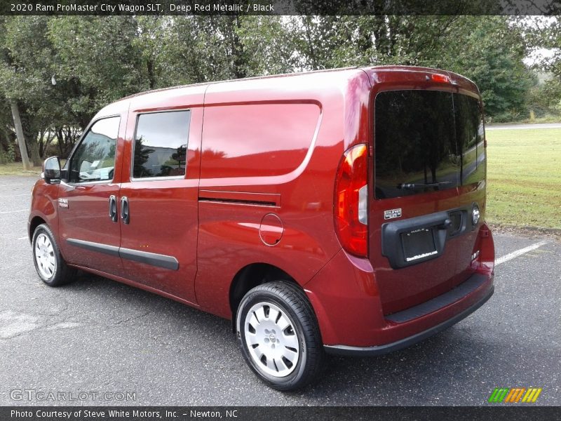 Deep Red Metallic / Black 2020 Ram ProMaster City Wagon SLT