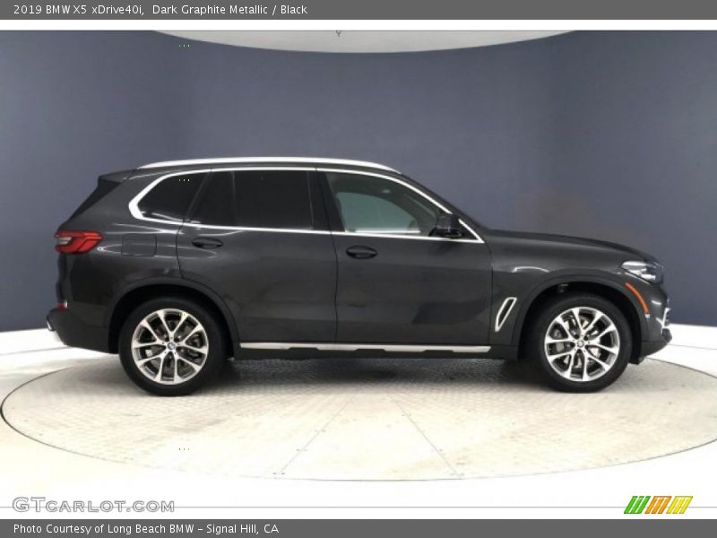 Dark Graphite Metallic / Black 2019 BMW X5 xDrive40i
