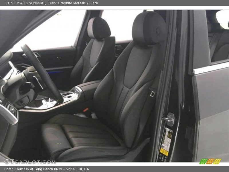 Dark Graphite Metallic / Black 2019 BMW X5 xDrive40i