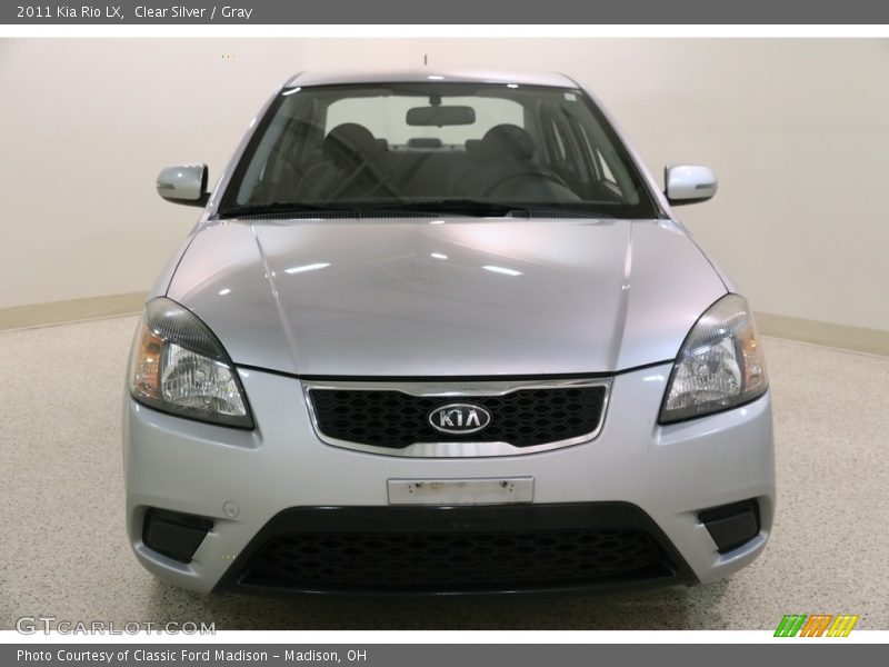 Clear Silver / Gray 2011 Kia Rio LX